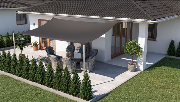Tenda da sole rettangolare - 3x5m